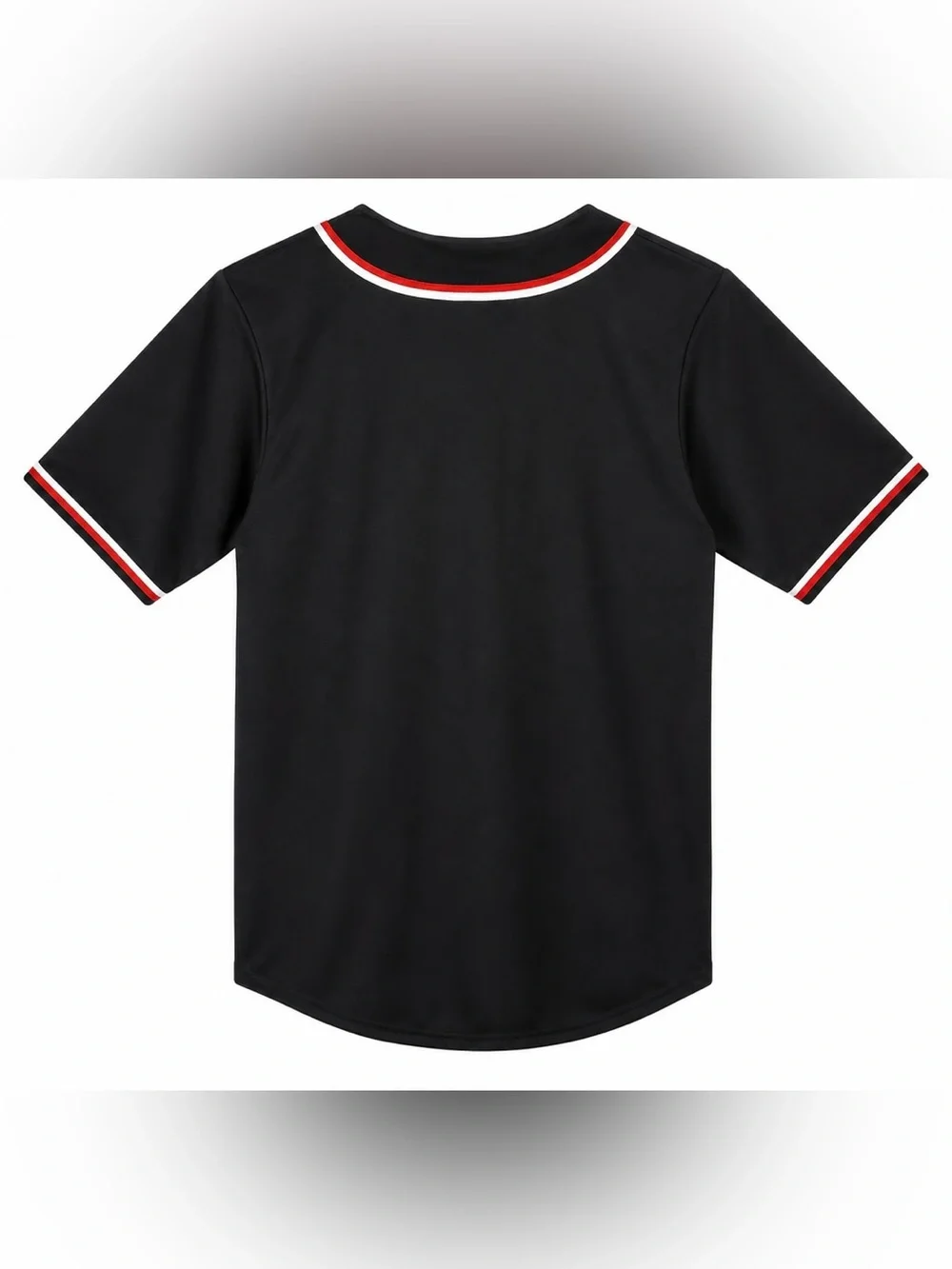 MLB Black Baltimore Orioles Youth Button-Front Jersey with Orange & White Trim